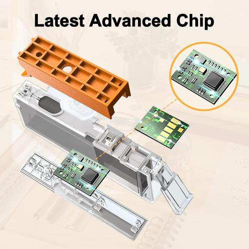 Miss Deer 251 Ink Cartridges Gray, Compatible Replacement for Canon 250 XL CLI-251XL GY PGI-250XL High Yield Work for Canon Pixma MG6320 MG7120 MG7520 iP8720 Printer 5-Pack (5 Grey)