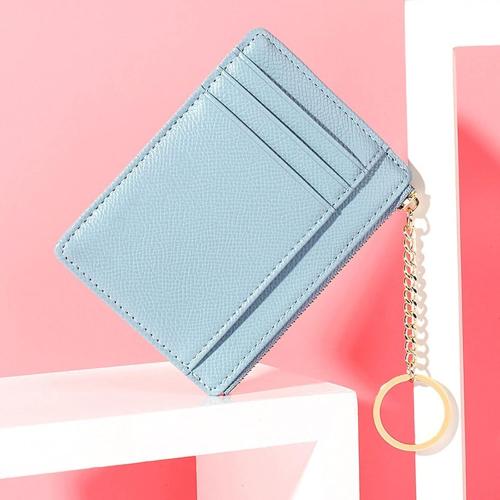 Women's Wallets Women's Wallets Zipper PU Leather Coin Purse Small Wallet (Yellow)