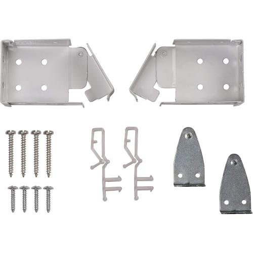 LOTUS & WINDOWARE 2 Faux Wood Blind, 59 W x 72 H, White Wood Grain Textured Finish