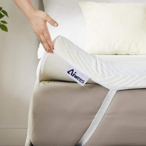 3 Inch Twin XL Mattress Topper, Memory Foam Mattress Topper, Premium Soft Topper for Back Pain, Bed Topper with Removable Soft Cover