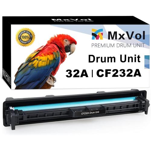 MxVol Compatible 32A CF232A Drum Unit Replacement for HP 32A CF232A Imaging Drum use for HP LaserJet Pro M227fdw M203dw M227fdn M118dw M148dw M148fdw Printer, 1-Pack (NO Toner)