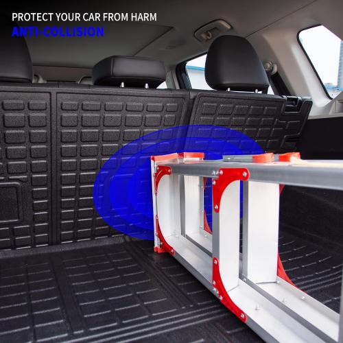 Rongtaod Cargo Mat Compatible with 2021-2025 2026 Nissan Rogue Rear Trunk Mat Cargo Liner Back Seat Cover Protector All Weather 2024 Rogue Accessories (Trunk Mat   Backrest Mats) ‼️has stains and mild scratches ‼️