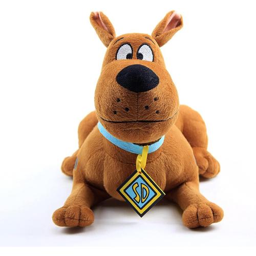 ZJYJING Plush Dog Toy, Cute Cartoon Dog Stuffed Pillow Toy for Adults & Children, Brown (11.8)