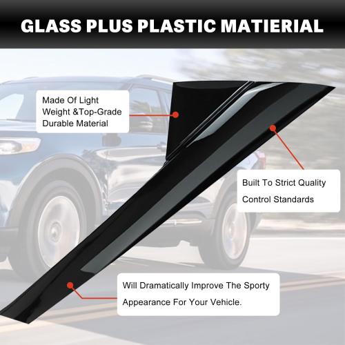 926-451 Right Windshield A Pillar Trim Molding Fit for Ford Explorer 2011-2019 BB5Z7803136AA BB5Z-7803136-AB