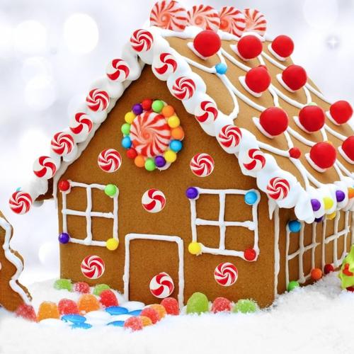 100 Pieces Tiny Christmas Peppermint Lollipop for Dollhouse Micro Resin Decor for Crafts Mini Things for Fairy Garden Micro Landscaping Decoration