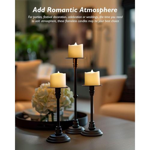 Homemory 12Pack 400 Hour Remote Control Flameless Candles, 2/4/6/8H Timer Led Votive Candles, Battery Operated Tea Lights for Wedding Table Centerpiece, Holidays, Halloween Pumpkins, Christmas Decor