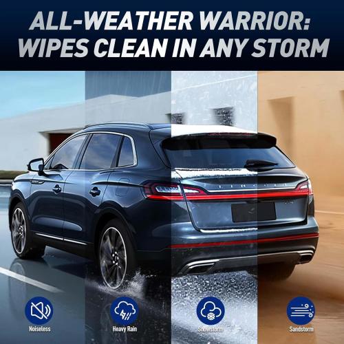 12 Rear Wiper Blades for Nissan Pathfinder Murano/Honda HR-V CR-V/Toyota Corolla Hatchback/INFINITI QX55 QX50, 12 Inch Back Windshield Wiper Replacement OEM Automotive Accessories
