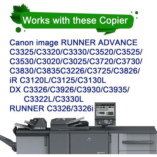 GPR53 Drum Unit for Canon Image Runner Advance C3325 C3320 C3330 C3520 C3525 C3530 C3020 C3025 C3720 C3730 C3830 C3835 C3226 C3725 C3826 C3120L C3125 C3130 C3326 C3926 C3930 C3935 C3322 Imaging Kit