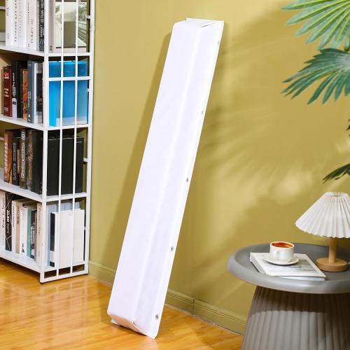 Spiareal Edge Dock Bumpers Straight Marine Boat Bumpers for Docking UV Resistant Boat Dock Fenders for Docking, Preventing Dent and Scratch, White