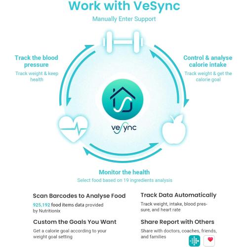 Etekcity Bathroom Scale for Body Weight, Highly Accurate Digital Electronic Weighing Machine for People, LCD Display, Large Size, 6mm Tempered Glass for Safe Home Use, Batteries Included, 400 lbs