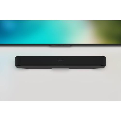 Sonos Wall Mount for All-New Sonos Beam Sound Bar - Easy to Install Speaker Wallmount Kit (Black) (BM1WMWW1BLK)