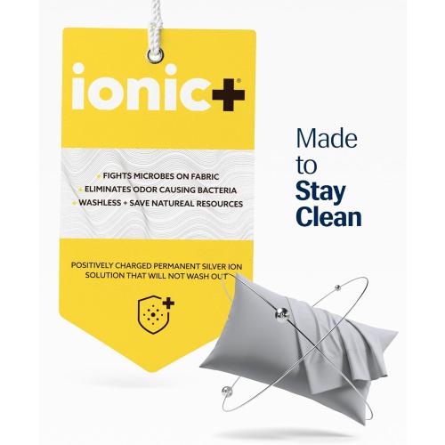 REST® Evercool®  Cooling Pillowcases King - 2 Pillowcases for Sensitive Skin, Silver Infused Fabric for Hygienic Sleep, Silky Smooth for Curly Hair, High Elastic for Snug Fit (19x35 inches)