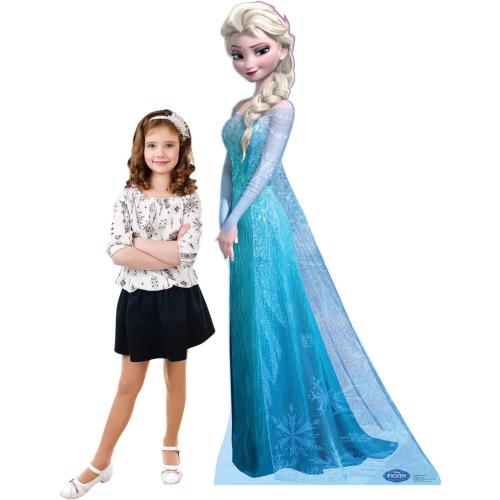 Cardboard People Elsa Life Size Cardboard Cutout Standup - Disney's Frozen (2013 Film)