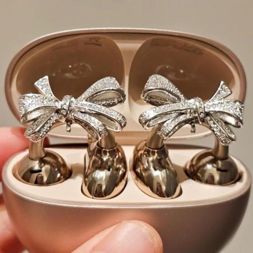 Rhinestone for Clip on Earbuds Open Ear, Exquisite DIY Decoration (Big Rhinestone)