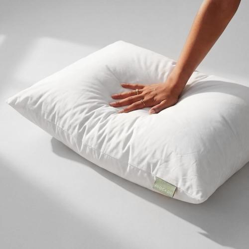 Avocado Organic Cotton Pillow, GOLS-Certified Organic Latex Fill, Standard
