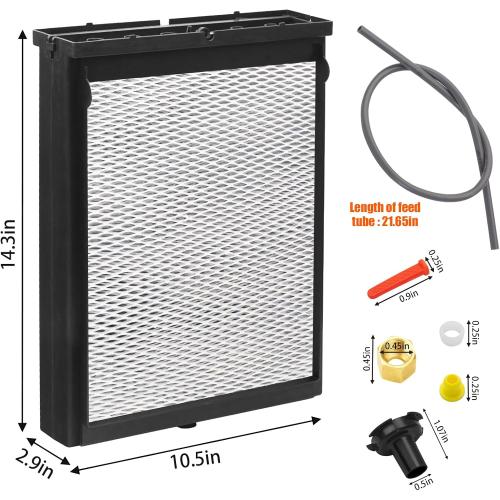 for Aprilaire 4839 Humidifier Maintenance Kit Humidifier Models 600, No. 35 Water Panel Humidifier Replacement Filter Compatible with Aprilaire Humidifier Models 600, 600A, 600M