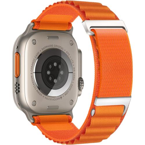 Alpine Loop Compatible with Apple Watch Ultra 3/2/1 Band 49mm 45mm 44mm 42mm 41mm 40mm 38mm 46mm Women Men, Nylon Band Sport Loop Adjustable Wristband for iWatch Series 11 10 9 8 7 6 5 4 3 2 1 SE