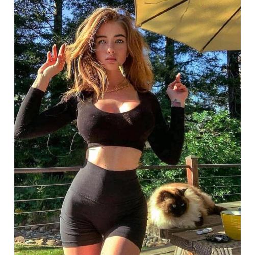 Size S/M FULLSOFT High Waisted Biker Shorts for Women-5 Tummy Control Fitness Athletic Workout Running Yoga Gym Shorts