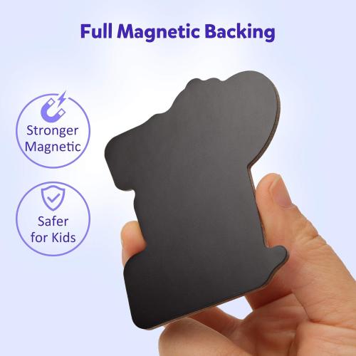 Coogam Magnetic Letters 26Pcs Jumbo ABC Alphabet Colorful Animal Shape Large Uppercase Fridge Magnets Educational Toy Set Learning Spelling Games for Kids 3 4 5 Years Old