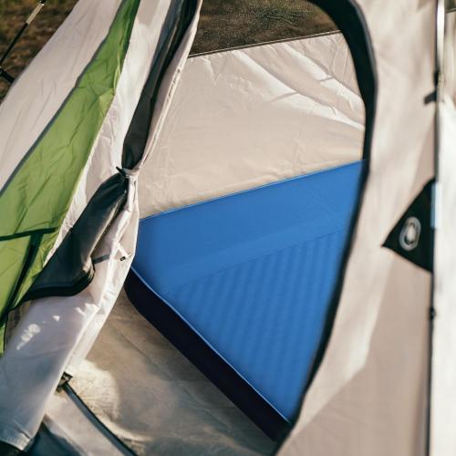 Size Full LOSTHORIZON Air & Foam Camping Mattress, Self-Inflating Sleeping Pad, 3 Thick, with Pump Sack, Full
