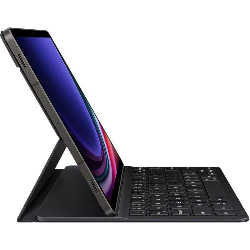 Samsung Galaxy Tab S9 FE Book Cover Keyboard Slim, Tablet Protector Case, Thin and Lightweight Design, Magnetic Back, PC-Like Experience, Wireless Keyboard Sharing, US Version, Black