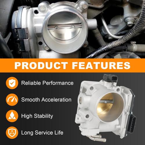 Electronic Throttle Body Compatible with 2005-2008 Acura RL TL Honda Pilot Accord Odyssey Ridgeline Replace# 672001, 672019