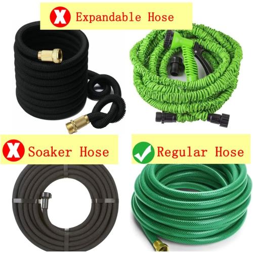 Garden Hose Repair Kit 3/4 or 5/8 Water Hose Connectors/Hose Mender/Hose Extender End Repair, Leakproof Design, 3PCS