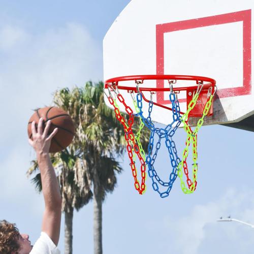 Basketball Net All Weather Anti Whip,Heavy Duty Replacement Basketball net Indoor Outdoor Standard 12 Loops Basketball Hoop