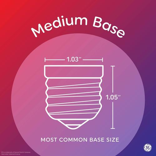 GE LED  Color Changing LED Light Bulbs with Remote, No App or Wi-Fi Required, A19 Bulbs, CA Compliant (2 Pack)