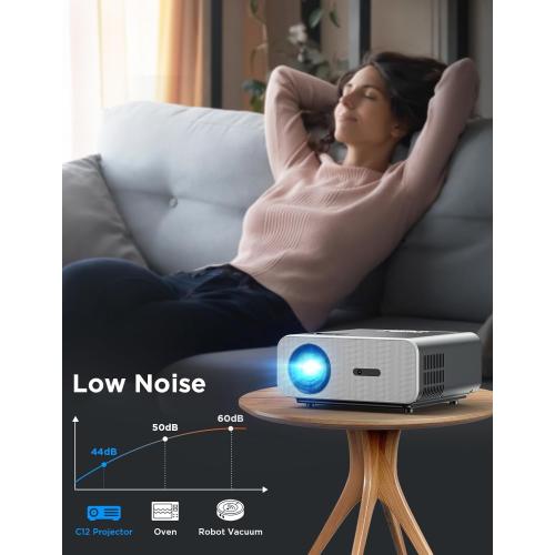 Native 1080P Projector 4K Support, 5G WiFi Bluetooth Portable Projector with Tripod, 11000L Movie Projector, 300 Display Home Projector Compatible with HDMI/TV Stick/iOS/Android/PS5