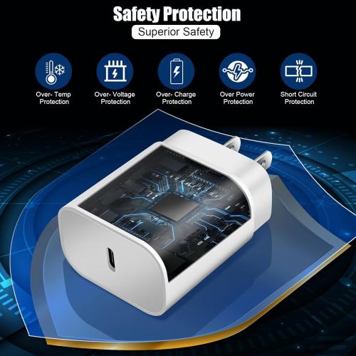 Super Fast Samsung Charger 25W USB C Android Phone Charger Block,2Pack 10FT Long Samsung Charger Fast Charging Cord Type C Wall Chargers for SamsungGalaxy S25 Ultra/S25/S24 /S23/S22 FE/S21/S20/A54/A16