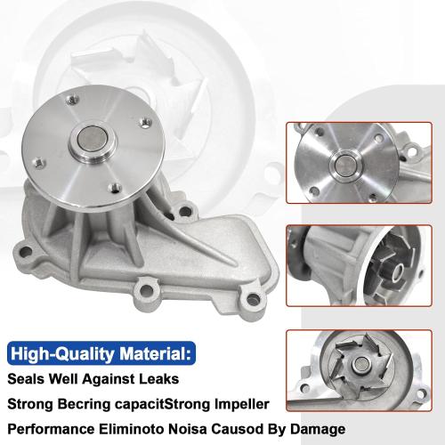 Timing Chain Kit with Fit for Hyundai Elantra 1.8L, for KIA Soul 1.8L 2.0L 2011-2016 Water Pump & VVT Intake & Exhaust Sprocket Replace # 243502E001/243702E000