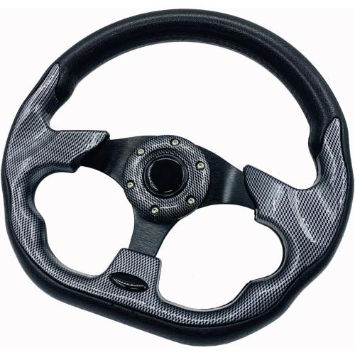 Universal Golf Cart Steering Wheel for EZGO RXV & TXT, Club Car DS and Club Car Precedent EZGO Yamaha Golf Car Accessories