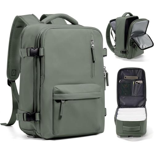 WONHOX Large Travel Backpack Carry on Flight Approved Laptop Work Business Backpack for Women Men Mochila de Viaje