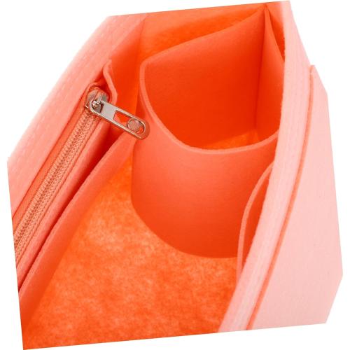 Felt Tote Bag Organizer Insert Multi Pocket Purse Organizer for Tote Bags Sturdy Felt Liner with Various Compartments for Travel Cosmetics and Daily Essentials