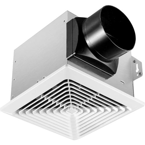 Bathroom Exhaust Fan 80CFM 1.5Sone, Quiet Bath Fan with 4inch duct, Energy-Saving Household Ventilation Fan, No Attic access Needed Installation, Classic White Grille (80CFM)