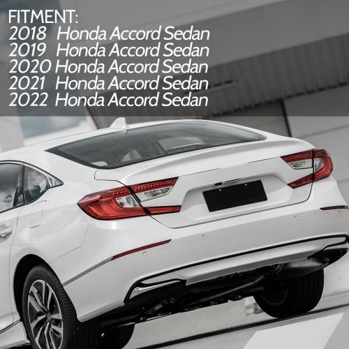 Outer LED Tail Light Fit for 2018-2021 Honda Accord Sedan, Rear Taillight Lamp Bulbs Not Included, Left Driver Side