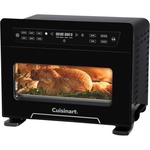Cuisinart 10-in-1 Digital Air Fryer Toaster Oven, Countertop Convection Oven with Stainless Steel Interior Air Fry, Bake, Toast & Roast, Family Size Fits 4-lb. Chicken, PFAS Free Accessories