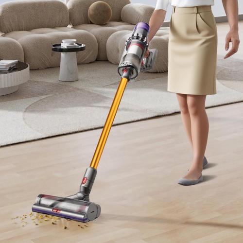 Replacement Wand Quick Release Wand Compatible with Dyson V7 V8 V10 V11 V15 Stick Vacuum Cleaners, Extension Vacuum Replacement Tube, Orange