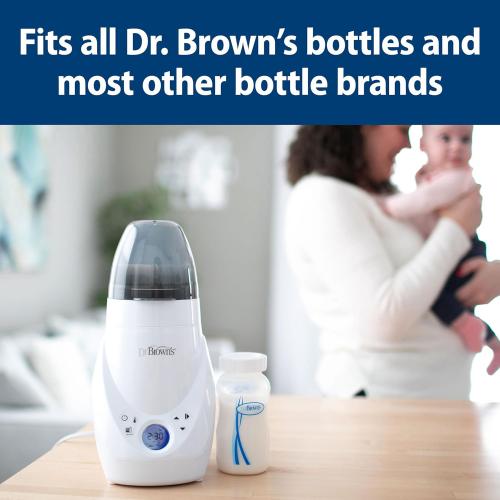Dr. Brown's Deluxe Baby Bottle Warmer and Sterilizer for Formula, Breast Milk, and Baby Food Jars