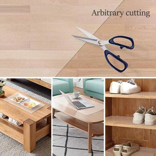 PVC Chair Mat for Hardwood Floor, Computer Desk Chair Floor Protector Mat, Wood/Tile Floor Protection Mat for Office Home,Clear 2.3mm,90x130cm