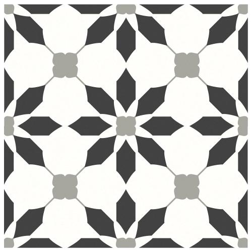 MORCART 7.87 x 7.87 Peel and Stick Floor Tile, 20 PCS Self-Adhesive DIY Vinyl Flooring for Renters, Removable and Waterproof Tile Sticker for Bathroom, Kitchen, Staircase (Black)