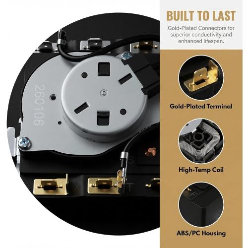 WE04X25586 Dryer Timer Replacement for GE Hotpoint Dryer( 260430)