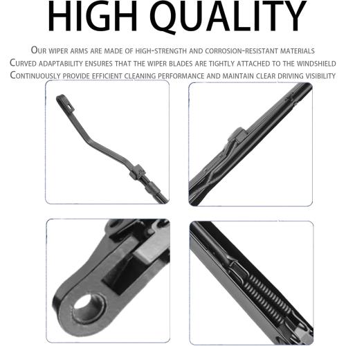 1 Pair Front Windshield Wiper Arm Kit Compatible with 1997-2005 Buick Century Regal Chevrolet Impala Monte Pontiac Grand Prix Carlo Intrigue Replaces OE 42539 42691 15237916 15237915