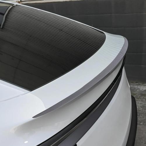 Rear Spoiler Fit for Tesla Model Y Juniper 2025 2026, Upgraded Version for Multiple Model Y Models, for Model Y Accessories (Gloss Carbon Fiber Pattern)