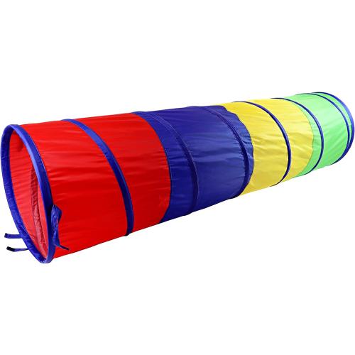 NARMAY® Play Tunnel Easy Key Pop Up Tunnel for Kids Indoor/Outdoor Crawl - 19 Dia. x 72 inch