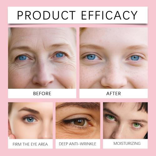 Niacinamide Collagen Glossy Moisturizing Eye Mask 60 Patches | Hydrolyzed Collagen, Glycerin Infused, Firming & Radiant Skin, All Skin Types, Deeply Moisturizing along with PDRN Pink Collagen volume Multi balm 5%