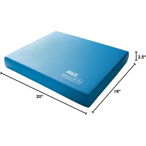 AIREX Balance Pad – Stability Trainer for Balance, Stretching, Physical Therapy, Exercise, Mobility, Rehabilitation and Core Training Non-Slip Closed Cell Foam Premium Balance Pad