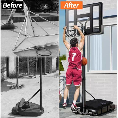Basketball Hoop Base Weight Bag, Heavy-Duty Weighted Anchor, Made of 1860d Oxford Fabric, Suitable for Various Portable Hoops