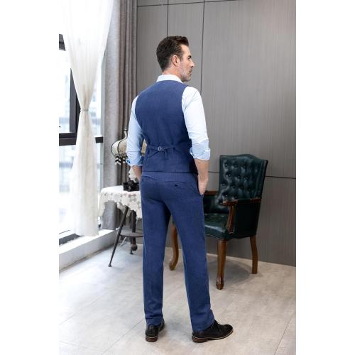 Size 36 Mens Vintage Tweed Dress Pants Slacks Trousers Regular Fit Suit Pants for Men